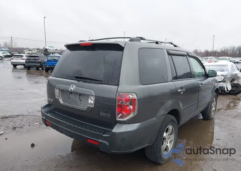 2007 Honda Pilot Ex-L from USA, damaged, VIN 2HKYF18637H501896